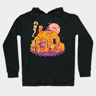 Purrpkin House - Cute Cat Halloween Gift Hoodie